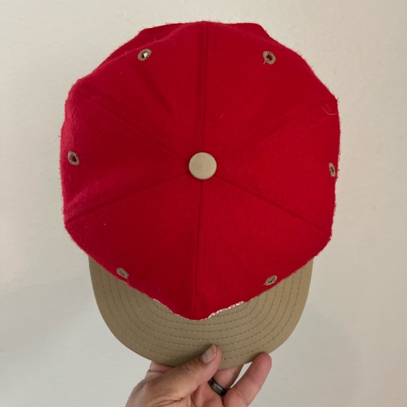 Vintage 90s San Francisco 49ers AJD NFL Snapback Hat - Picture 5 of 8